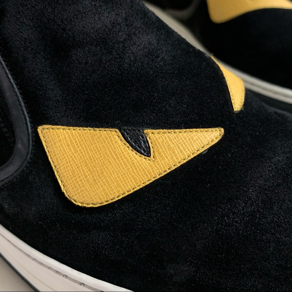 🚫SOLD•Ⓜ️🚫 Fendi Monster Slip Ons - Picture 4 of 11